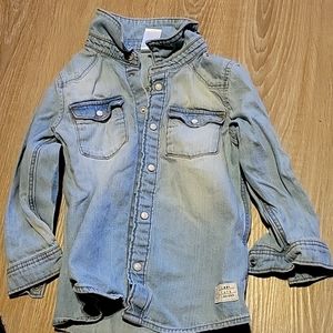 Denim shirt H&M size 12-18m